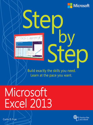 cover image of Microsoft Excel 2013 Step by Step